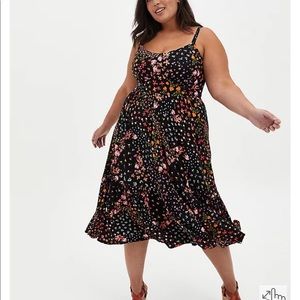 TORRID // Floral Skater Dress